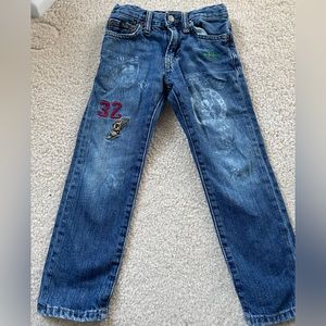 Toddler boys polo jeans